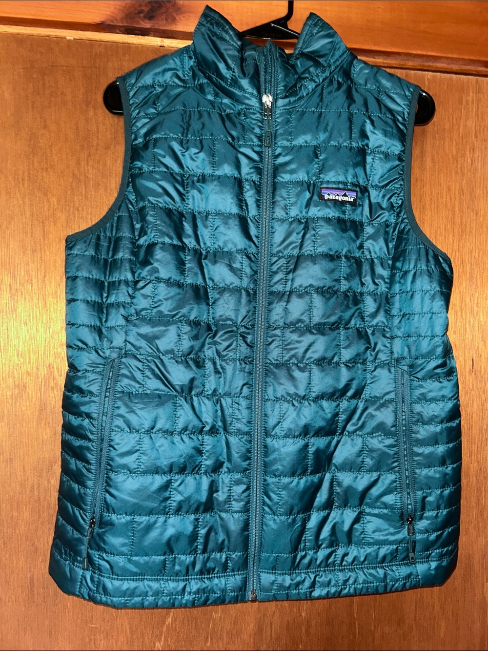 Patagonia Teal Quilted Insulated Women’s Vest